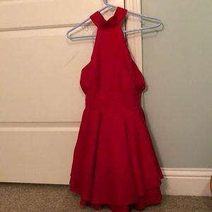 Short Red Dress